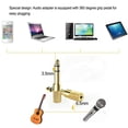 thumbnail image 3 of Seitruly Headphone Adapter 6.35 mm Male to Process Gold Channel Stereo FemaleWear-resistant Jack Audio Plug Dual 3.5 Converter mm Plating Type6 NO6, 3 of 6