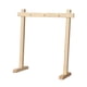 thumbnail image 2 of Soporte de madera para 3 campanas, soporte para collar, portátil, de fácil montaje, soporte para gong L, 2 of 9