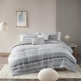 thumbnail image 4 of Urban Habitat Calum Ensemble Housse de Couette en Coton Simple/Simple TG Finition Grise, 4 of 16