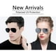 thumbnail image 2 of Gafas de sol Ziwanule Polarized Aviator para hombres/mujeres, color negro, 2 of 7