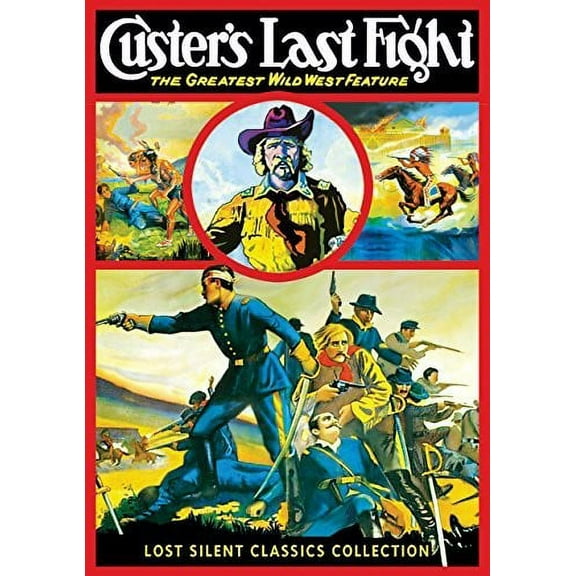Custer's Last Fight (Silent) (DVD), Alpha Video, Drama