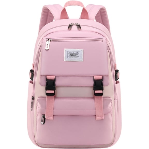 BTEPSGA Pink Backpack Casual Daypack Lightweight Bookbag for Teens Travel Bag