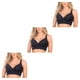 thumbnail image 5 of Sujetador de copa profunda Sonducket con cuello en V Negro, 5 of 6