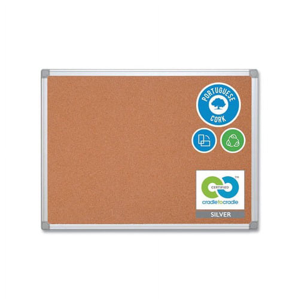 Earth It! Aluminum Frame Cork Board