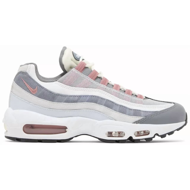 Nike Air Max 95 Red Stardust Vast Grey Red White Black Shoes DM0011-008 Men's 9