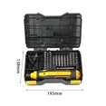 thumbnail image 4 of LOVIVER 44 Pieces Screwdriver Set Accessories Lithium Battery Cordless Yellow, 4 of 8