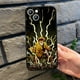 thumbnail image 3 of Demon Slayer Agatsuma Zenitsu funda de teléfono para Apple iPhone 16, 15, 14, 13, 12 mini, 11, XS, X, 8, 7 Pro Max Plus, cubierta negra de silicona suave, 3 of 5