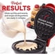 thumbnail image 5 of Mini Maker for Single Waffles, Hash Browns, KETA Chaffles Easy to Clean, Non-Stick Surface, Red 110V, 5 of 5
