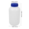 thumbnail image 3 of 3pcs Reagent Bottles Empty Liquid Storage Bottles with Cap Refillable Sample Bottles(1L), 3 of 5