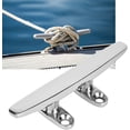 thumbnail image 4 of ZOUSSIQI Stainless Steel Boat Cleat Polished Marine Rope Base Accessory CA919-51534, 4 of 9