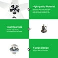 thumbnail image 3 of Arealer 24V 800W Wind Generator with Controller 5 S-Type Minitype Wind Generator Kit Clear Energy Windmill for Home Highways Boats, 3 of 7