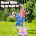 thumbnail image 4 of JUGAAD LIFE Outdoor Water Toys Sprinkler for Kids and Toddlers, Summer Backyard Toys for Outside, Girls Boys Age 3 4 5 6 7 8 Year Old (Unicorn), 4 of 7