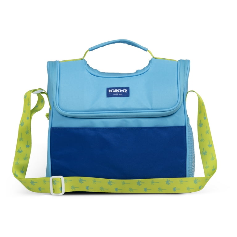 Igloo Laguna Gripper 18-Can Soft-Side Cooler, Aqua photo 1