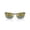 Gradient Gold/Gradient Gold CP, variant on Ray Ban Sunglasses for Women and Men - Chromance 0RB3671CH Crystal Polarized Sunglasses with Adjustable Nose Pads - Unisex - Black on Silver/Gradient Gold - Size 60