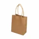 thumbnail image 1 of 10/20/30/50 piezas Mini bolsa de papel Kraft pequeña con asas Bolsa de regalo para festivales Bolsas de compra de dulces de alta calidad, 1 of 5