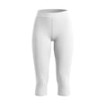thumbnail image 6 of Costeam Womens High Waist Capri Yoga Pants Dual Side Phone Pockets Tummy Control 4 Way Stretch Non See Through Compression Athletic Workout Running Leggings, 6 of 7