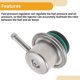 thumbnail image 4 of Regulador de presión de combustible Unique Bargains para Ford Ranger 99-06 No.PR4034/AJ0320180A/ZZR113290/FPD21 Metal resistente a la corrosión 20-70 Psi 1 Pcs, 4 of 6