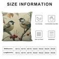 thumbnail image 5 of Chilfamy  Birds on Tree Decorative Pillow Covers Farmhouse Decor Pillowcase Cushion Cover White, 5 of 5