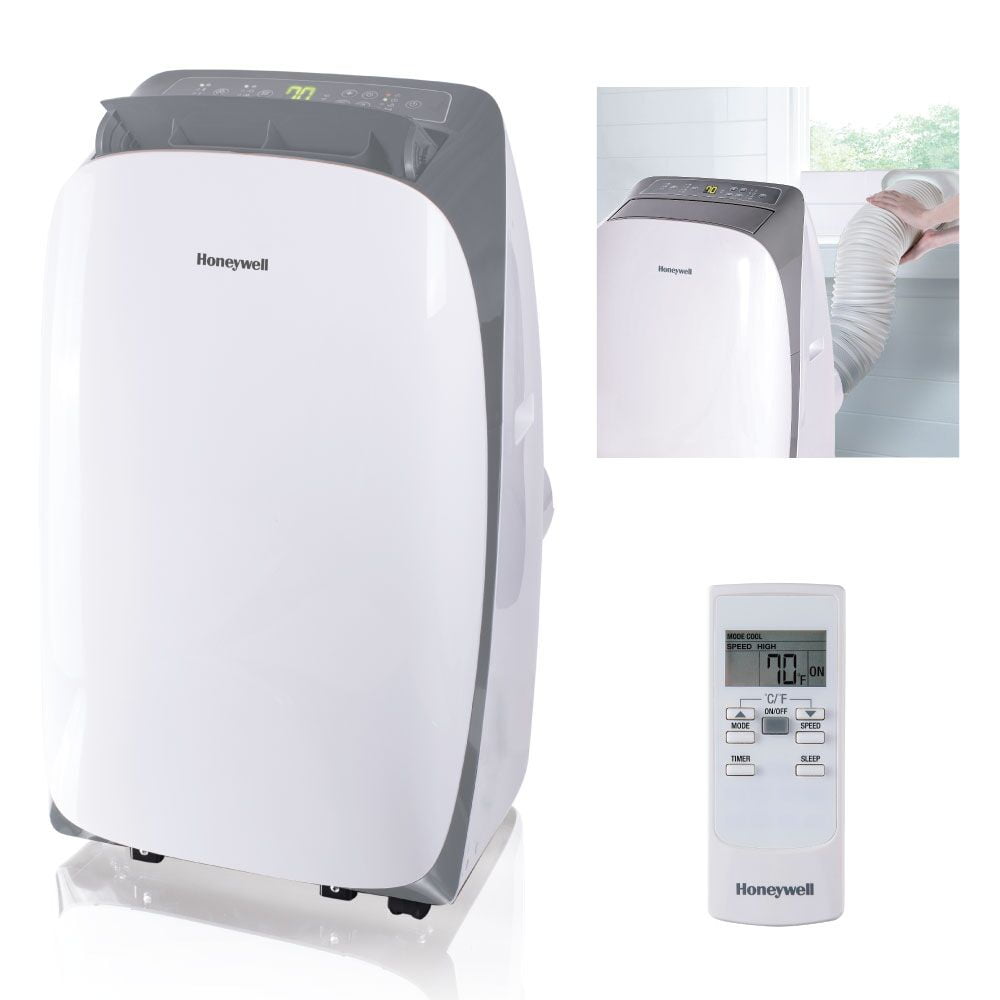 Honeywell HL12CESWG 12,000 BTU 115V Portable Air Conditioner for Rooms Up To 550 Sq. Ft. with
