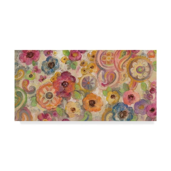 Trademark Fine Art 'Bohemian Summer I' Canvas Art by Silvia Vassileva