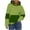 Green, variant on Color Block Hooded Sweatshirts for Women Oversize Fit Autumn Sweatshirt Pull-up Hoodie Streetwear with Pockets Gym Workout Athleisure Casual Essentials Plus Size
