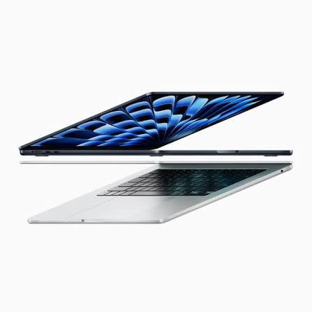 Restored Apple 15.3" MacBook Air Apple M3 chip with 8-core CPU and 10-core GPU 8GB RAM 256GB SSD - Space Gray 2024 thumbnail 10