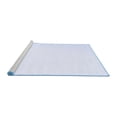 thumbnail image 2 of Ahgly Company Machine Washable Indoor Rectangle Solid Blue Modern Area Rugs, 2' x 5', 2 of 4