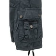 thumbnail image 3 of X RAY JEANS Men's 12.5" Inseam Cargo Shorts, Steel, 38, 3 of 5