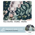 thumbnail image 2 of Koala Polyester Non-Slip Area Rug Floor Mats – Machine Washable Office Mat, 2 of 6