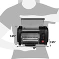 thumbnail image 3 of Horno Tostador Elite Gourmet Negro con Temporizador y Rodillos de Acero Inoxidable para Perros Calie, 3 of 6