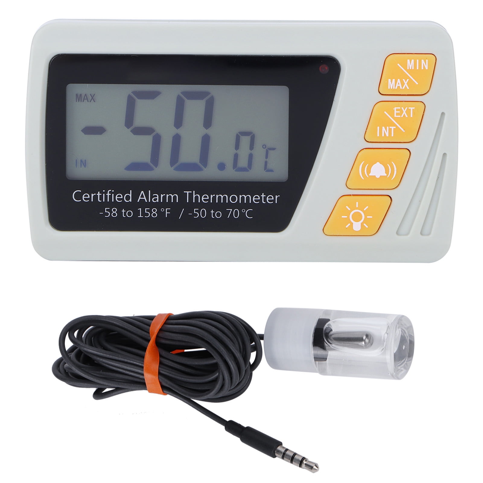 LCD Gauge Thermometer Digital Thermometer Temperature Gauge Molex Measuring 