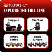 CultureFly Meltz Ghostface Blind Box, Includes 1 Mystery Vinyl Figure, Officially Licensed