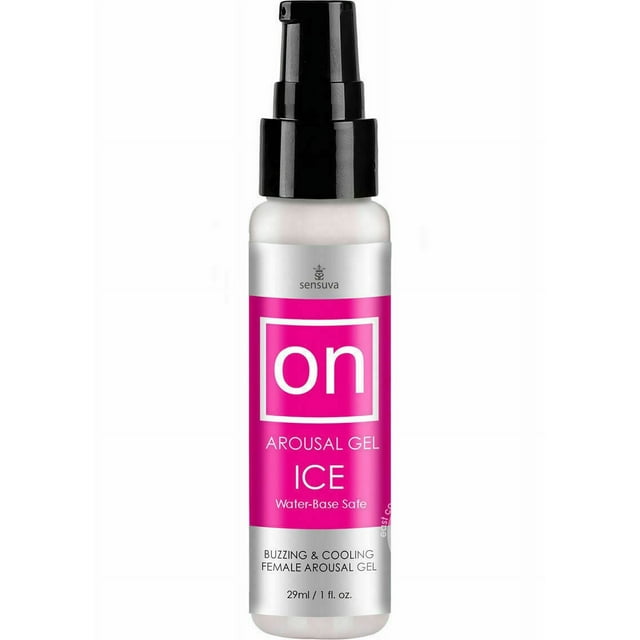 Sensuva On Female Arousal Gel, Water-Based Lube, Ice & Cooling
