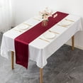 thumbnail image 4 of 10-Pack 12 x 108 inches Satin Table Runner for Rectangle and Round Table Decorations Wedding, Birthday Parties, Banquets, 4 of 6
