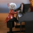 thumbnail image 4 of Mr. Christmas 7" Animated Musical Magical Maestro Mouse Piano, Multicolor Decoration, 4 of 7