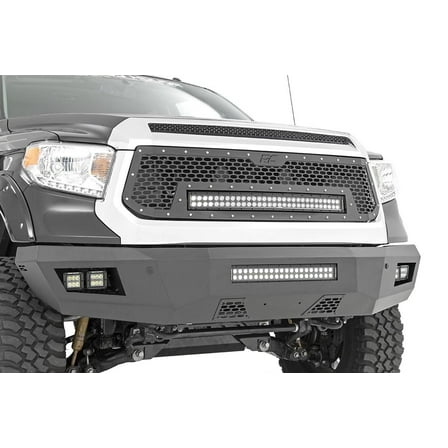 Rough Country Heavy Duty Front LED Bumper for 2014-2021 Toyota Tundra - 10777