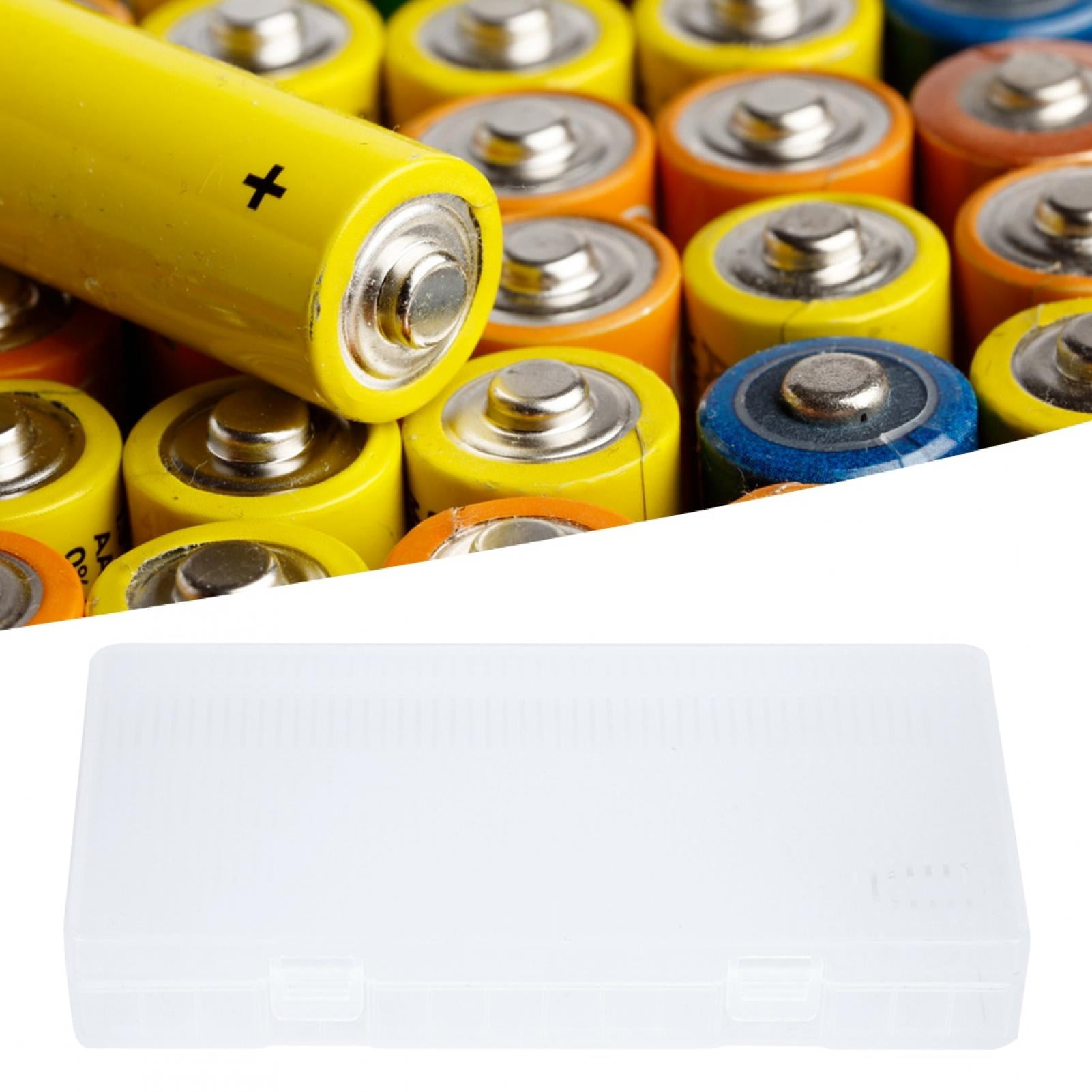 Battery Holder Best Battery Storage Case Double-Sided Battery