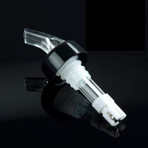 Tiger Chef 2 Ounce Measured Liquor Pourer Tail with Collar Liquor Spout Pourer