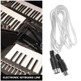 thumbnail image 4 of KAKOWELY MIDI Cable Midi Cable Keyboard Connecting Cable 5-pin Professional Instrument Cable Electric Drum Accessory Musical Instrument Line Accessory118.11"X0.67"X0.67", 4 of 5
