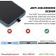 thumbnail image 2 of Paquete de 3 tapones antipolvo para puerto USB C tipo C, tapones antipolvo de silicona para teléfono tipo C, tapones antipolvo con adhesivo extraíble, negro, 2 of 5