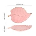 thumbnail image 2 of MLINS  Ceramic Tray Decorative Candy Dish Plates Platters Shape Office Pink, 2 of 8