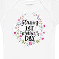 thumbnail image 4 of Inktastic Happy 1st Mothers Day Girls Girls Baby Bodysuit, 4 of 5