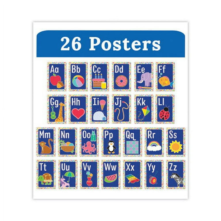 Mini Posters, Alphabet, 26 Mini Posters Mini Posters, Alphabet, 26 Mini Posters