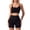 Black-KBwl, variant on Vdoaml Women Sports Bra and Yoga Shorts 2 Piece Set Ladies Gym Workout Sets Womens Compression Athletic Outfit M Red