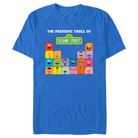 Men's Sesame Street The Periodic Table Graphic T-Shirt