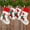 C, variant on Christmas Tree Hanging Mini Stockings Decoration Small Candy Gift Bag Santa Claus Decorative Little Socks Xmas New Year Ornament Party Decor (A)