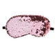 thumbnail image 3 of Brillo Lentejuelas Sirena Elástico Para Dormir Con Los Ojos Vendados Para Dormir Rosa Rosado Hugo Máscara de lentejuelas para el sueño, 3 of 9