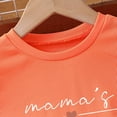 thumbnail image 5 of Gubotare Girls Two Piece Set Baby Girl Summer Clothes Set Short Sleeve Tops Pants Cute Infant Toddler Outfits 4T 5T (Orange,4-5 Years), 5 of 7