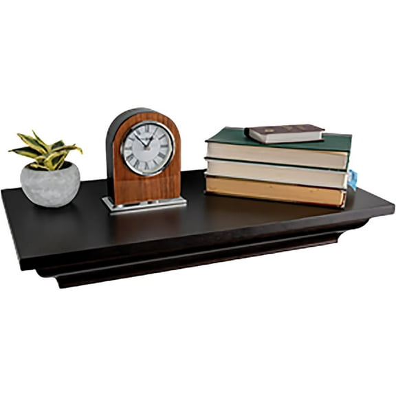 Lockdown In Plain Sight Shelf Oak Stained