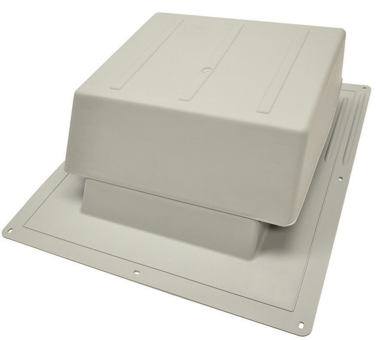 GAF Master Flow IR65G Slant Back Roof Louver, 65 sq-in, High Impact Resin by Ll Building Products